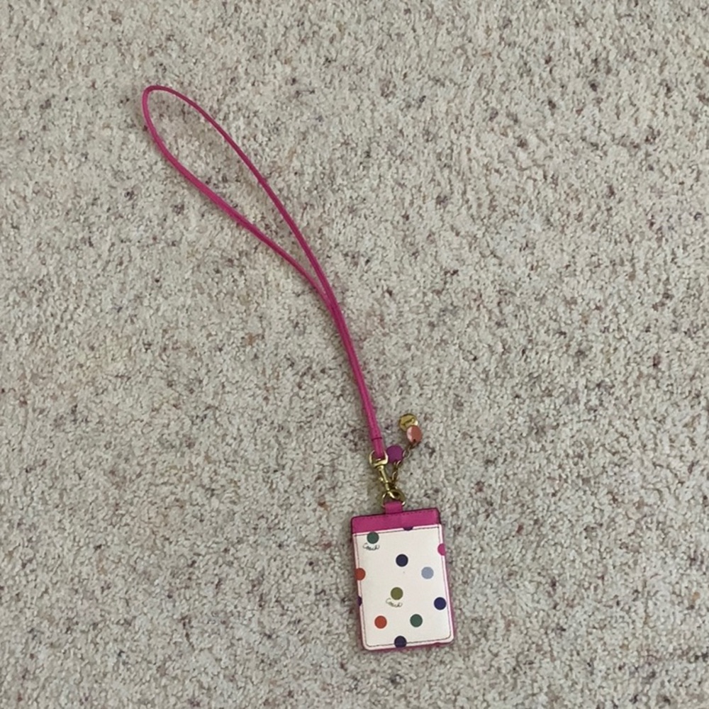 Coach lanyard (ID holder)